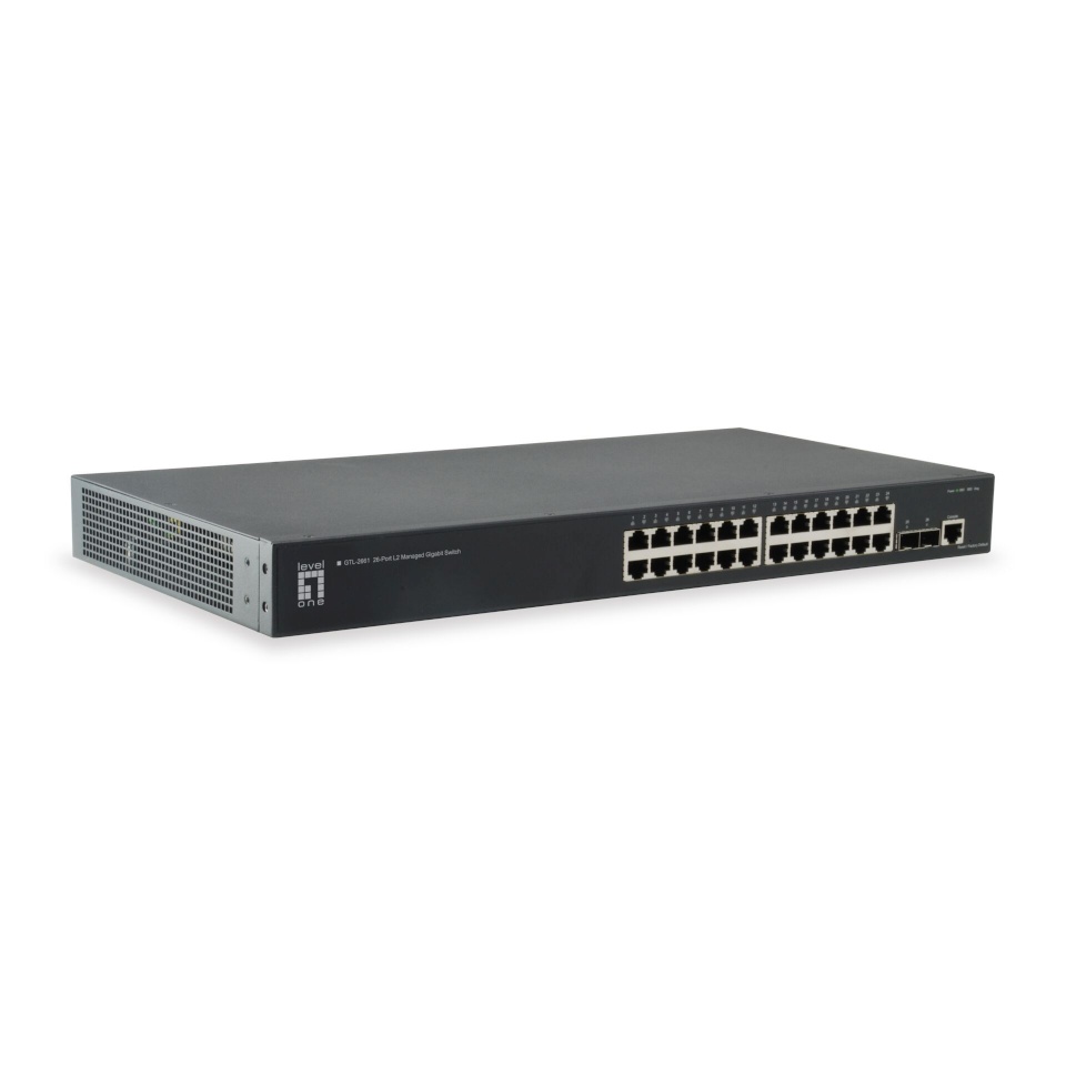 Level One switch LevelOne GTL-2661 KILBY 26-Port L2-Gigabit
