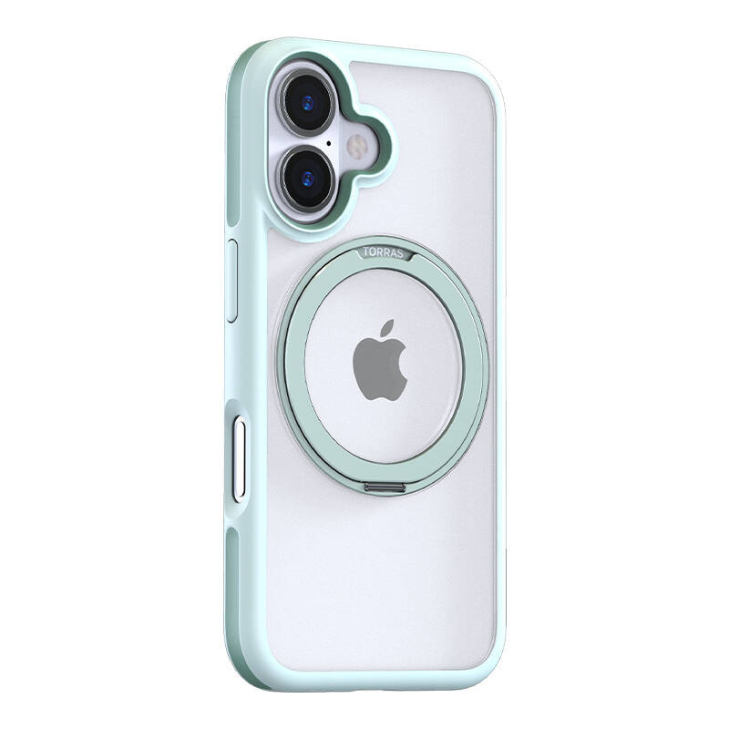 Torras kaitsekest Ostand R Fusion Case for iPhone 16 (roheline)