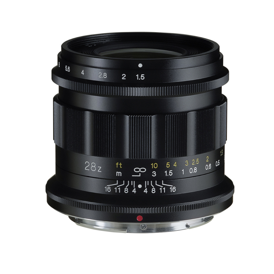 Voigtländer Nokton 1,5/28 mm Z-Mount asfääriline, must, objektiiv