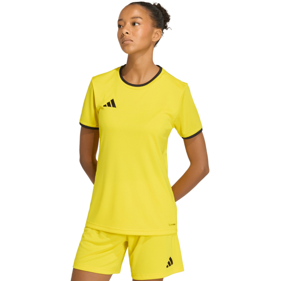 Adidas Teamwear T-särk naistele Entrada 26 Jersey kollane JZ2493 suurus XS