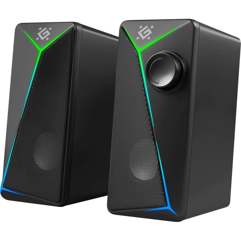 Defender kõlarid PC Speakers 2.0 DEFENDER J5 2.0 6W LED USB must