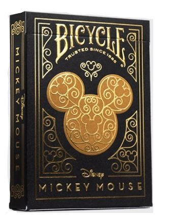 Bicycle cards must & kuldne Mickey