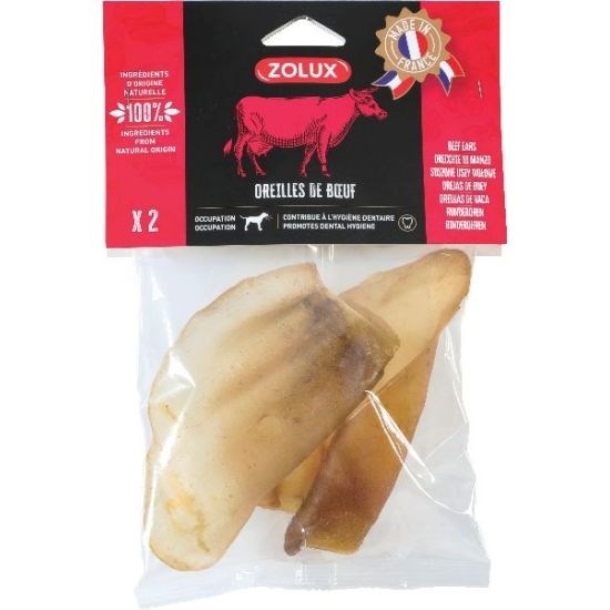 Zolux maius koerale Beef Ear, 40g