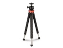Hama Tripod 1/4 inch Werkhoogte: 23 - 105 cm Zwart, Zilver, Rood Voor smartphones en GoPro (4620)