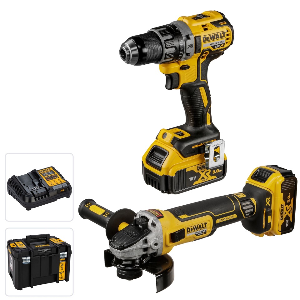 DeWalt akutrell DCK2020P2T-QW Akku-Werkzeugset