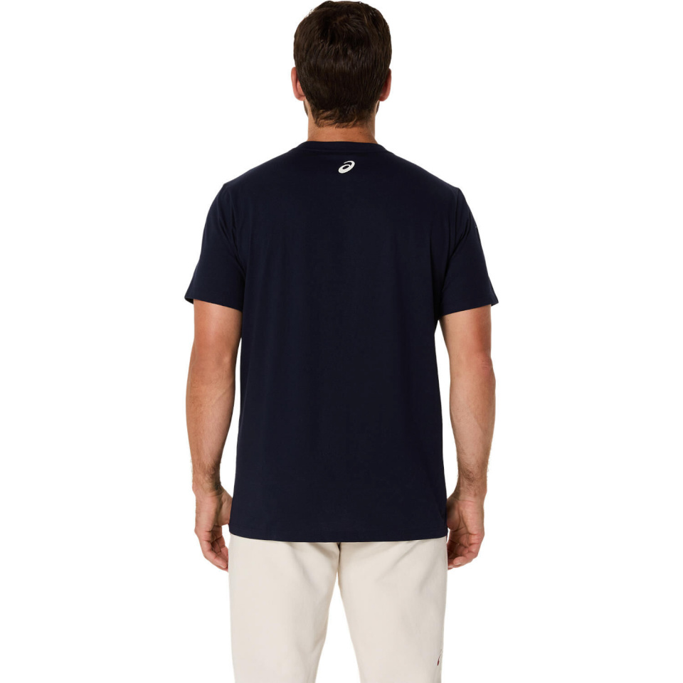 Asics treeningsärk/ t-särk Logo SS Tee tumesinine - suurus M