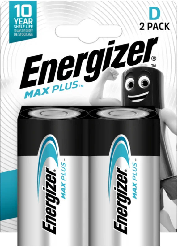Energizer patarei Energizer Max Plus Alkaline D CHP2