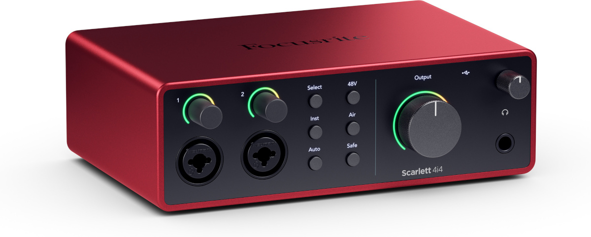 Focusrite Scarlett 4i4 (4. põlvkonna) helikaart