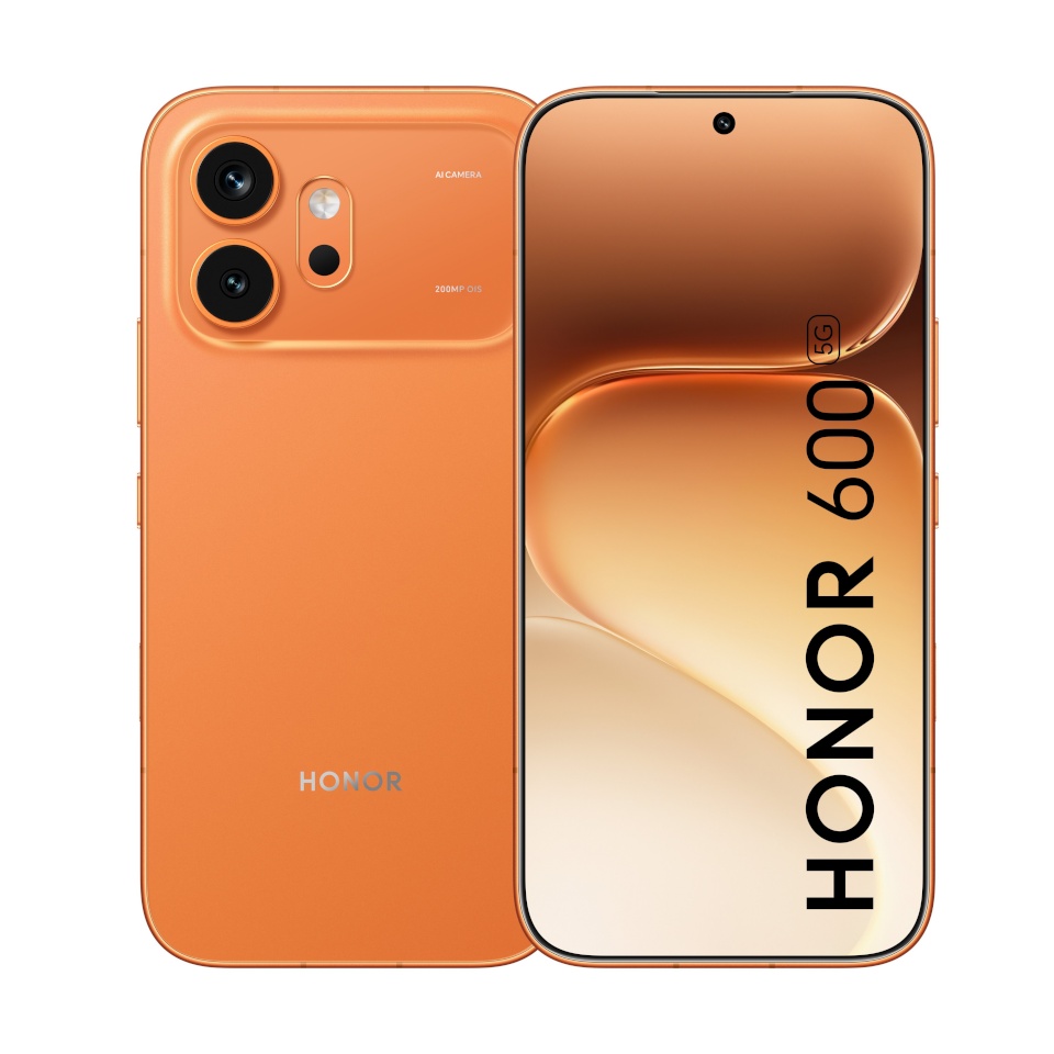 Honor mobiiltelefon 600 5G, 256/8GB, oranž