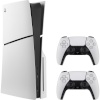 Sony mängukonsool PlayStation 5 Slim with Drive Including 2nd Controller, valge