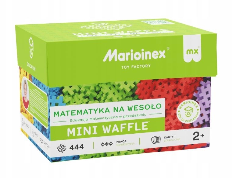 Marioinex konstruktor Blocks Waffle mini - Maths for fun - 444-osaline