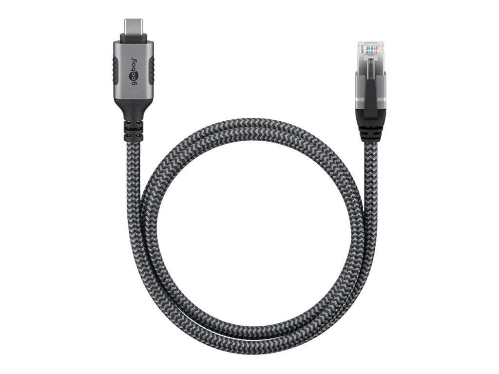 Goobay võrgukaabel 70696 USB-A 3.1 to RJ45 Ethernet Cable, 1 m