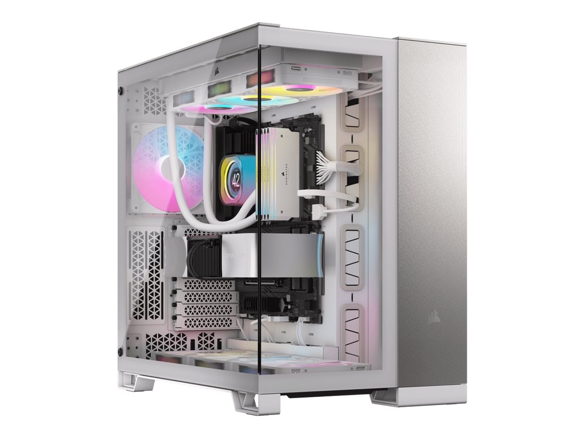 Corsair korpus Midi 6500X (Tempered Glass) valge/Satin hall