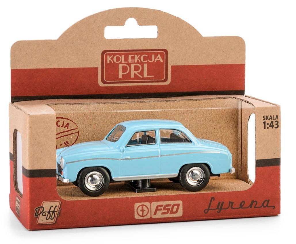 Daffi K-573 Pojazd PRL Syrena 104 - sinine