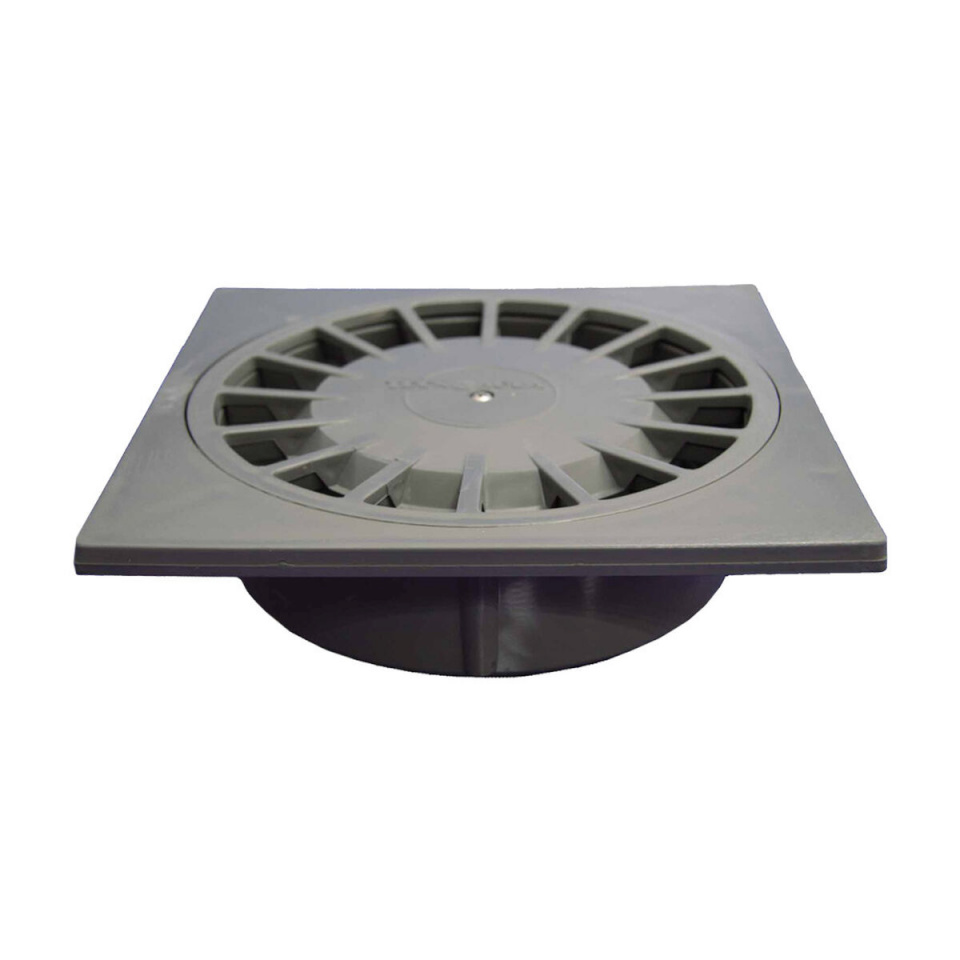 20279 Drenaaž Tecnoagua T-88 PVC 15x15x5,65cm Ø 7,5 - 5cm Vertikaal