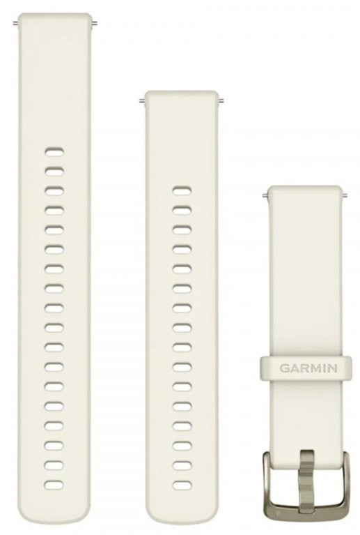 Garmin pulsikella rihmade komplekt Quick Release 18mm Silicone, bone
