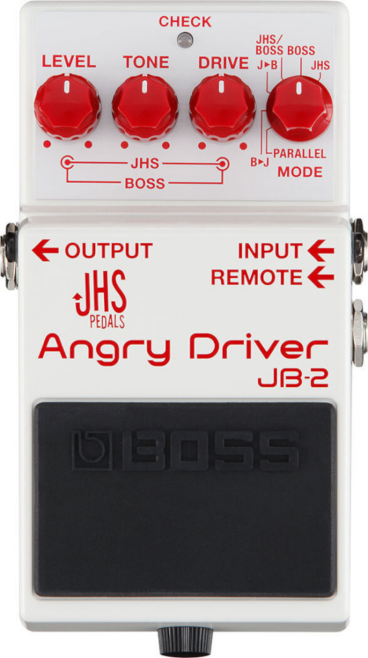 Boss kitarripedaal JB-2 Angry Driver pedaal