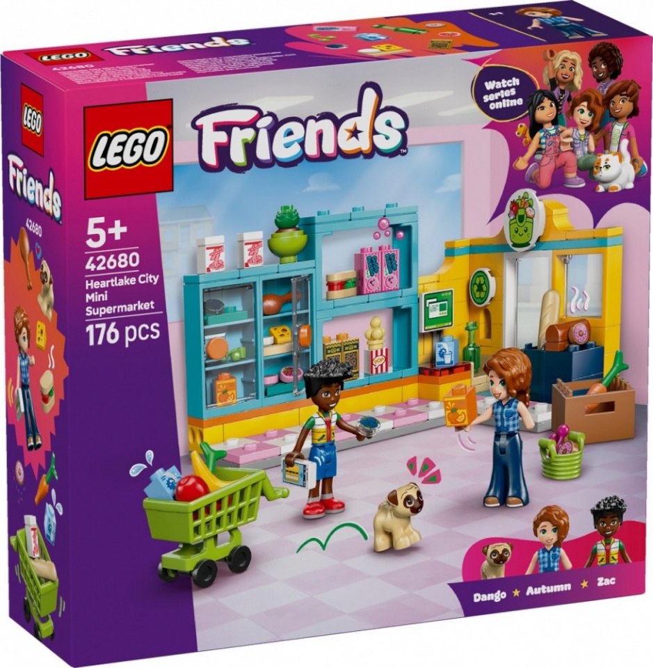 Lego klotsid Blocks Friends 42680 Heartlake City Mini Supermarket