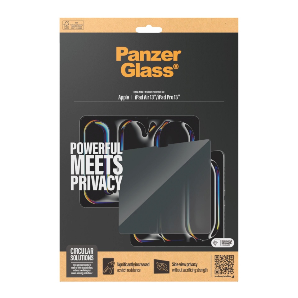 PanzerGlass kaitsekile Privacy Screen Protector iPad Air 13/ Pro 13