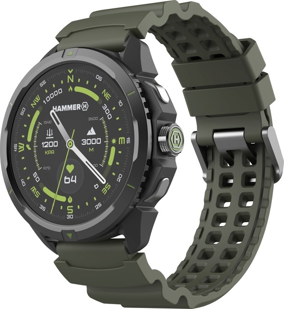 Hammer Hammer Watch 2 | Smart watch | AMOLED | 1.5" | Military Edition