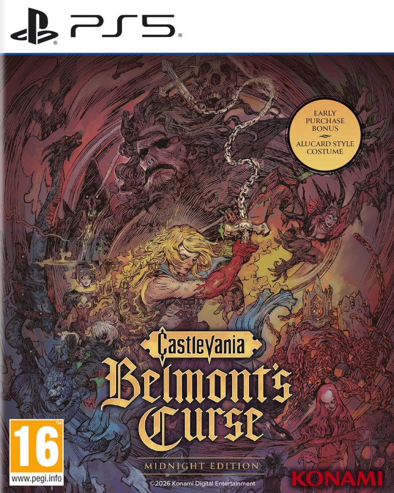 Konami mäng Castlevania: Belmon's Curse (PS5)