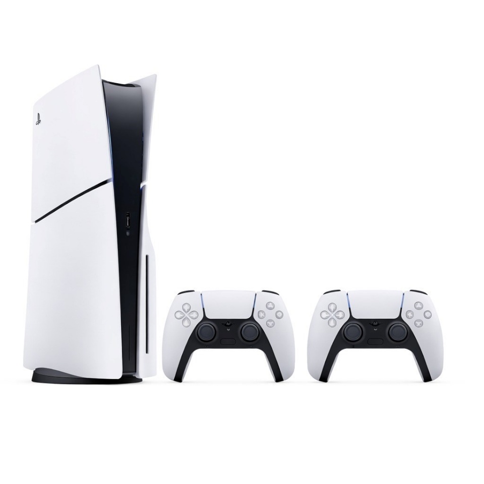 Sony mängukonsool PlayStation 5 Slim 1TB SSD valge, must