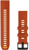Garmin pulsikella rihmade komplekt QuickFit 22mm fenix 9 Pro, autumn orange/spark orange