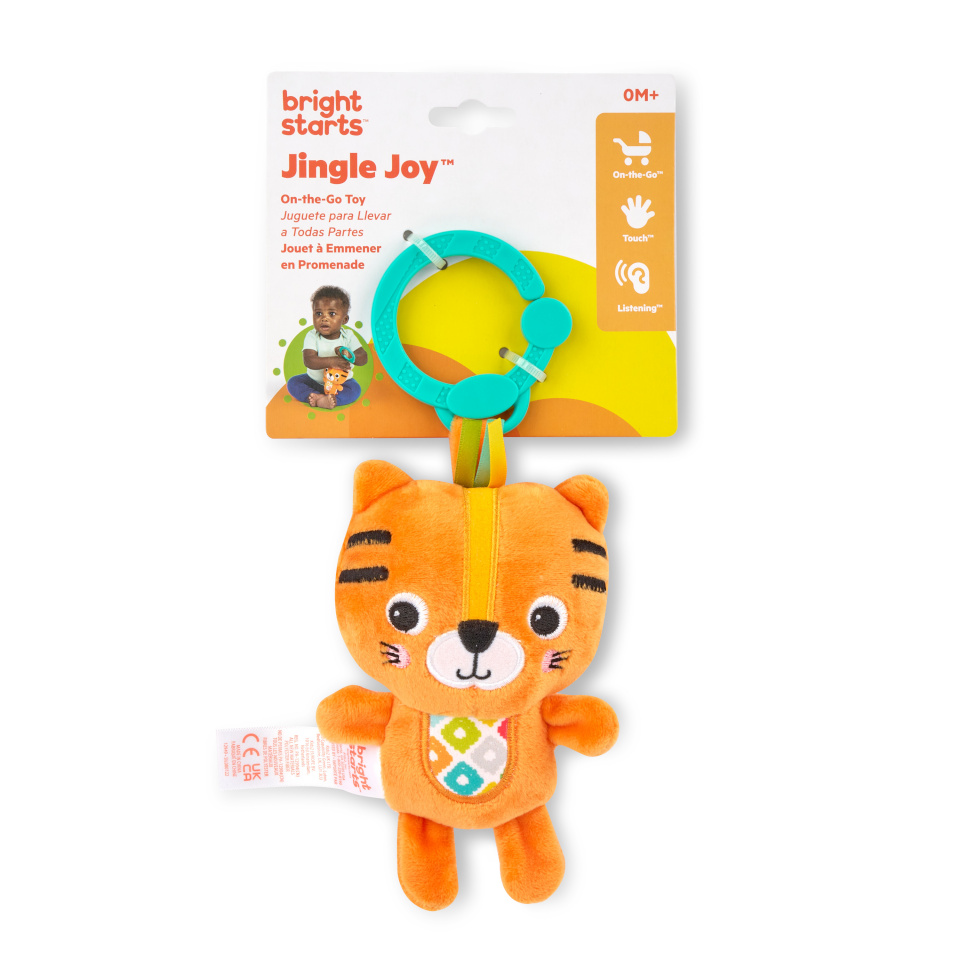 BRIGHT STARTS tegevusmänguasi Jingle Joy Tiger, 12949