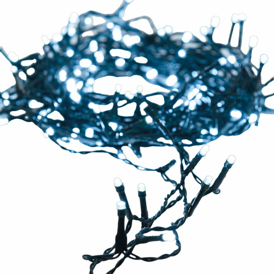 BGB Christmas LED-tulede Pärg valge 16,5 m