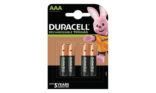 Duracell patarei AAA/HR3 900mAh , Blister 4tk