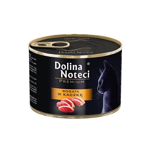 Dolina Noteci kassitoit Premium Rich in Duck, 185g