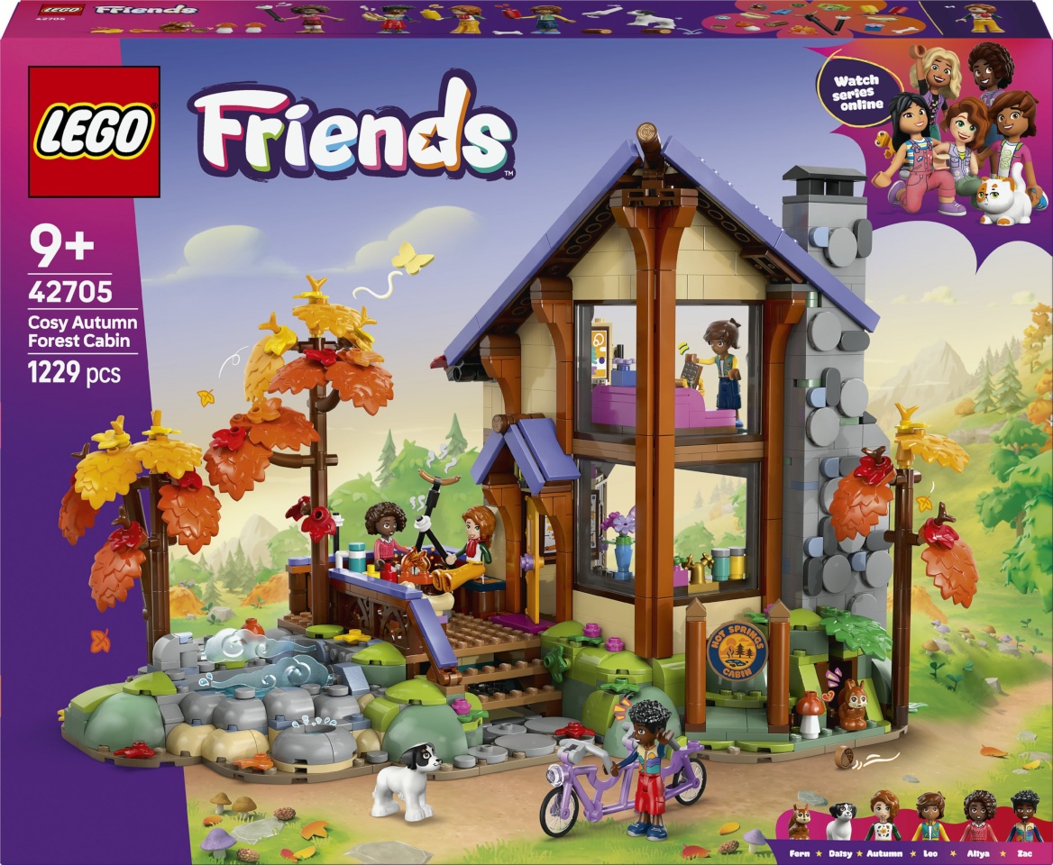 LEGO Friends 42705 - Hubane kajut sügismetsas