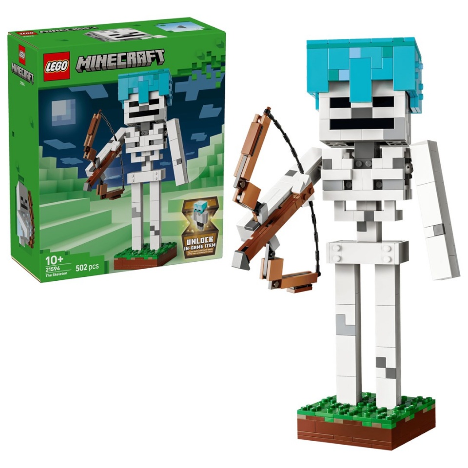 Lego klotsid MINECRAFT 21594 The Skeleton