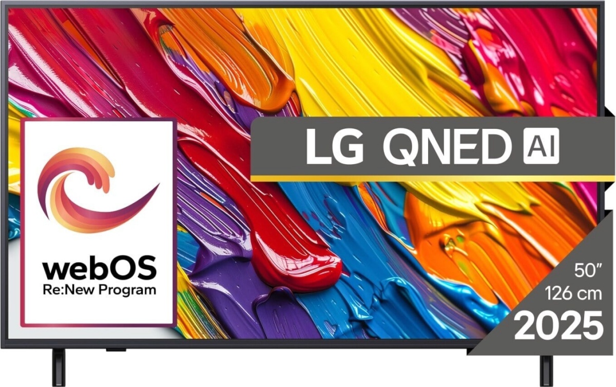 LG teler 50" QNED 82 – 4K teler (2025)