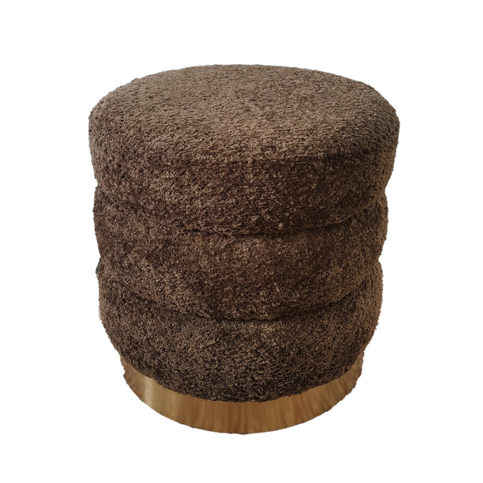 H4Y Tumba LAUREN D35xH38cm, pruun