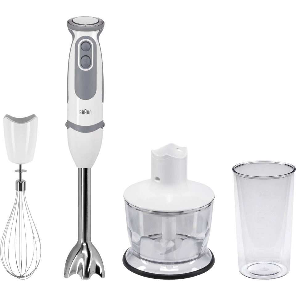 Braun saumikser MQ 5235 WH Multiquick 5 Vario Hand Blender, valge