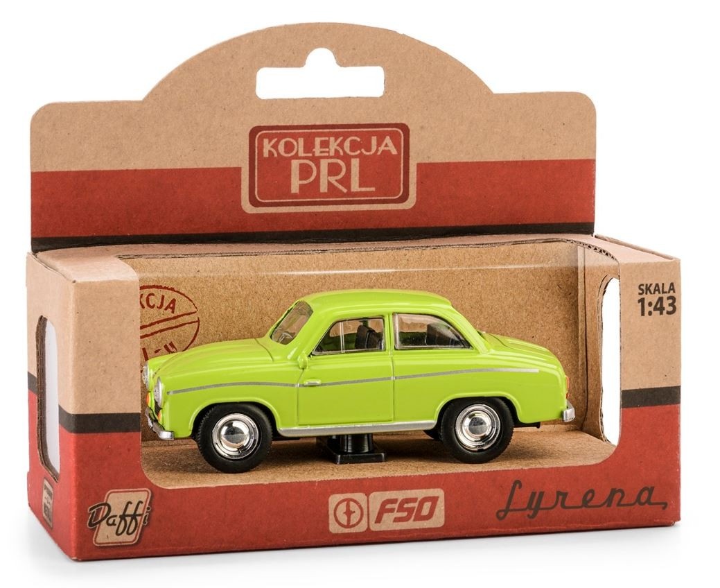 Daffi K-574 Pojazd PRL Syrena 104 roheline