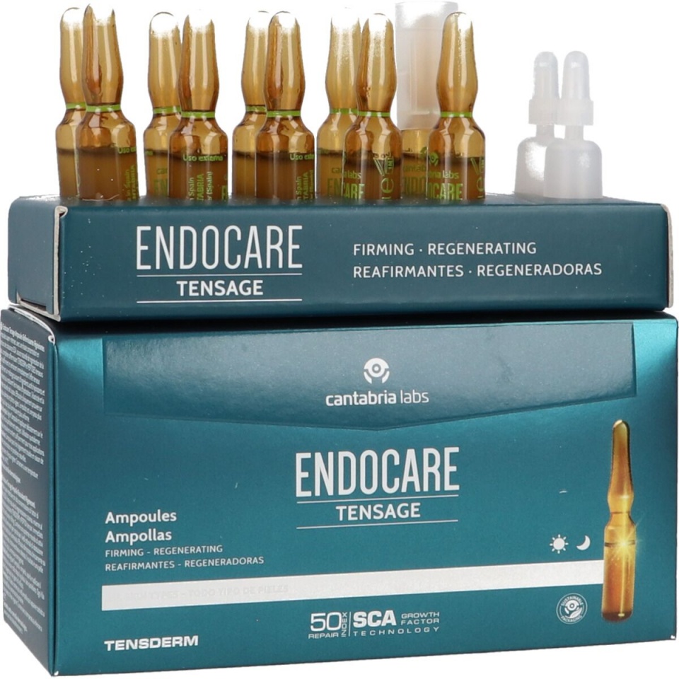 Endocare pinguldav näohooldus Tensage 10x2ml Ampullid