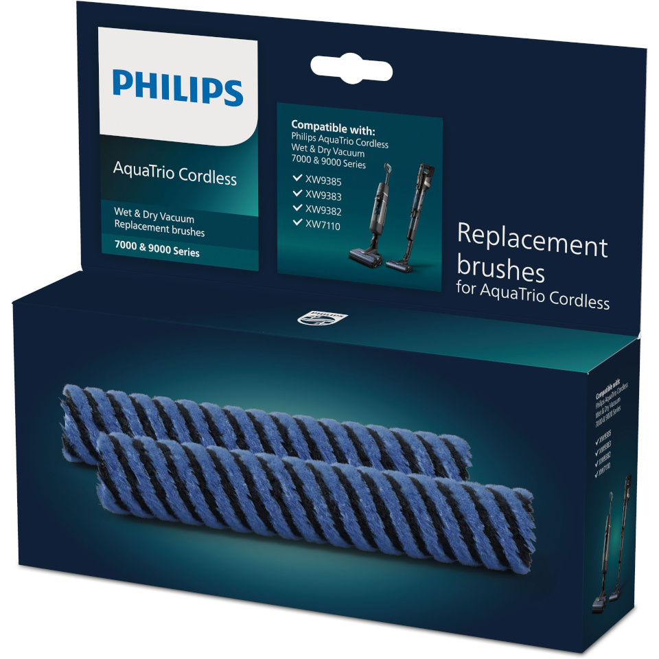 Philips puhastusrullikud XV1793/01 AquaTrio Replacement Brushes, 2tk