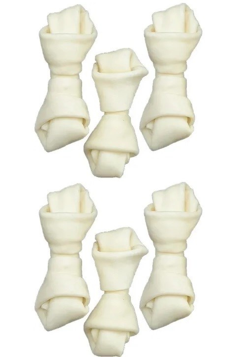 Zolux maius koerale Knotted White Bone, 54g