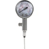 Pure2improve | Pressure Gauge | hõbedane
