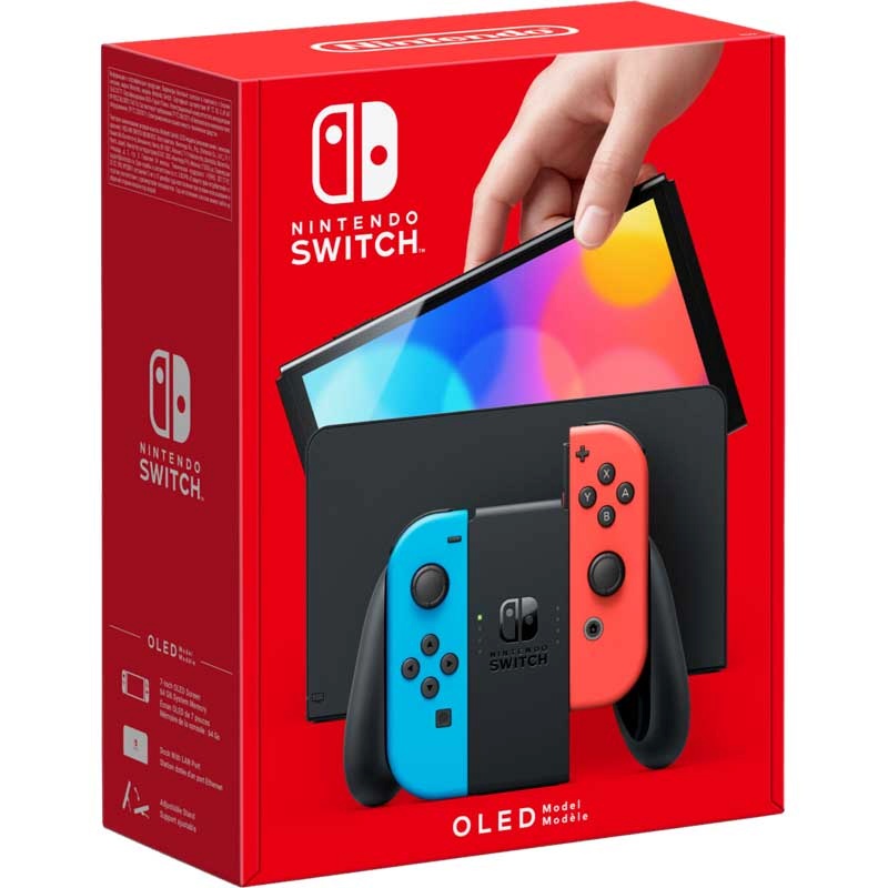 Nintendo mängukonsool Console Nintendo Switch Oled punane/sinine