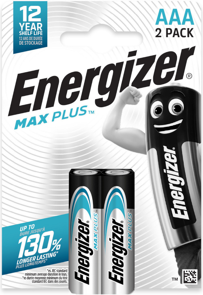 Energizer patarei Energizer Max Plus Alkaline AAA CP2
