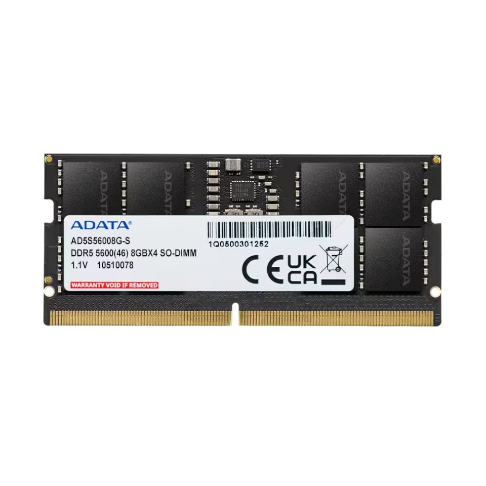 ADATA mälu Premier DDR5 5600 SO-DIMM 8GB SingleTray