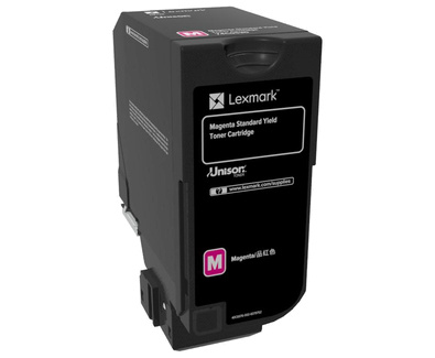 Lexmark CS720 Magenta Standard Yield toonerkassett Toner cartridge, Cartridge, Magenta