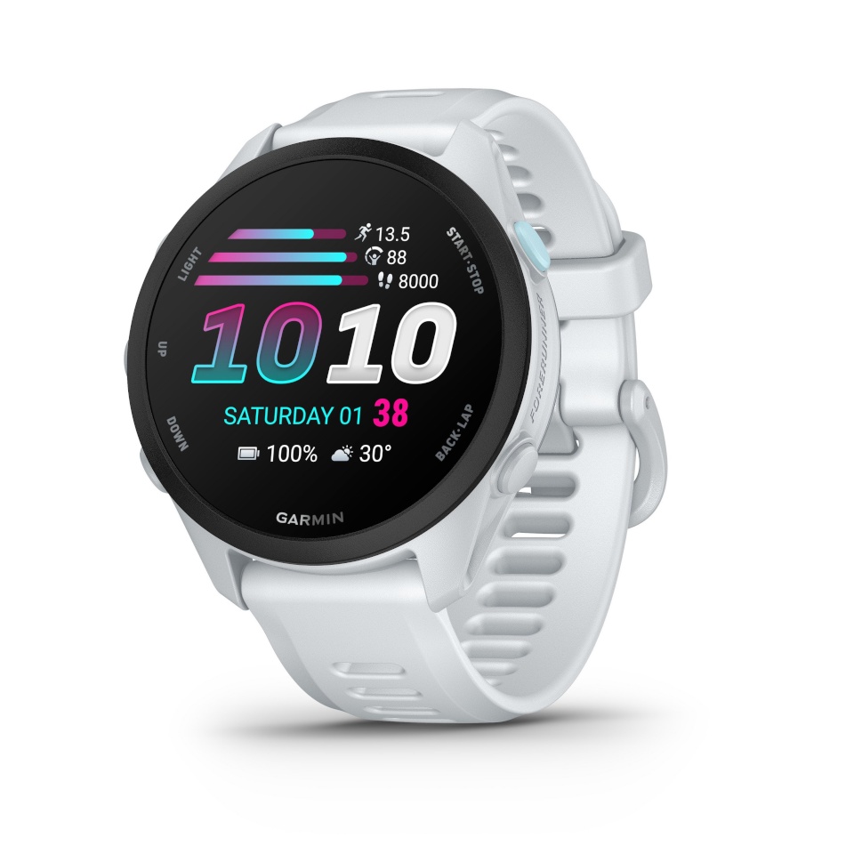 Garmin Forerunner 70 GPS-jooksu nutikell, hõbedane