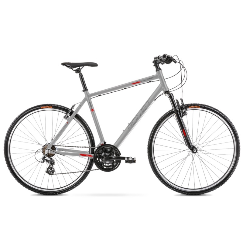 Romet Orkan M 2024 28" 19" L, hall-punane