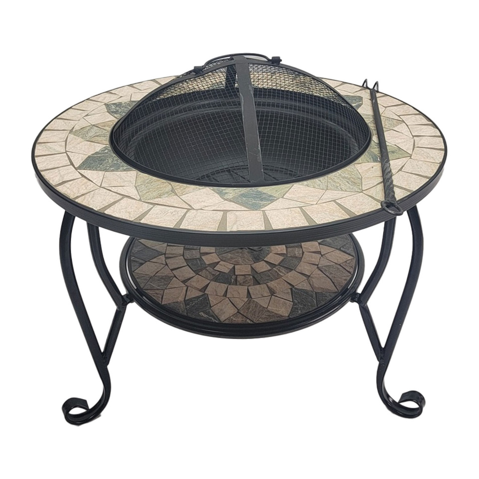 H4Y tulease Mosaic, 60x60x43cm, beež