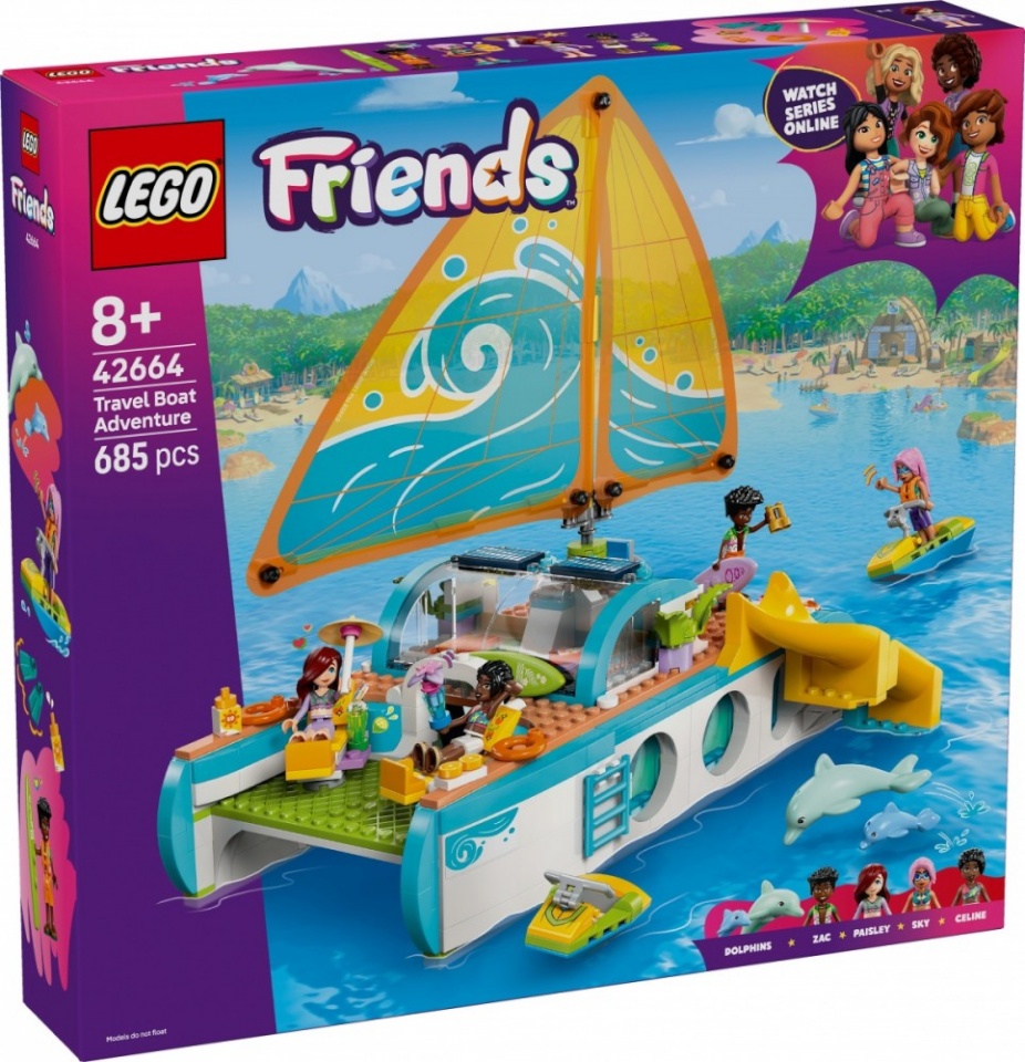 LEGO klotsid 42664 Friends Segelabenteuer