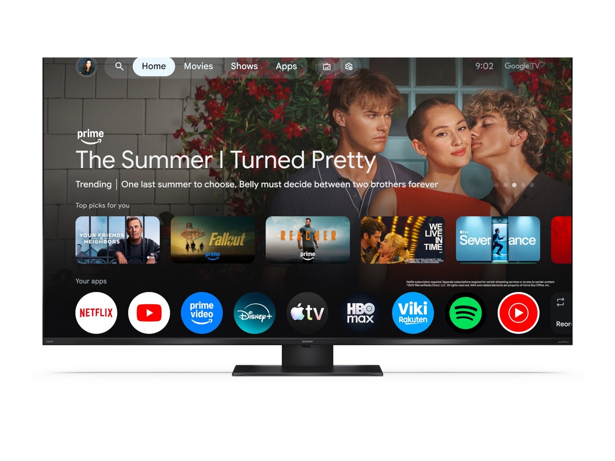 Sharp televiisor 65HR7265E 65" (164cm) 4K Ultra HD QLED Google TV |